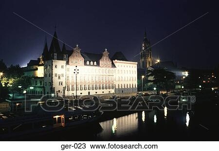 Night View over the Main Frankfurt Germany View Large Photo Image Stock Image - Night View over the Main Frankfurt Germany. Fotosearch