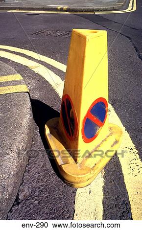 No Parking Cone View Large Photo Image Stock Image - No Parking Cone. Fotosearch