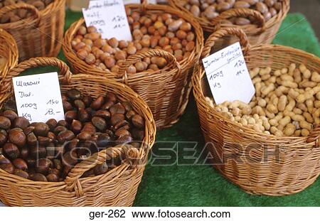 Nuts on Sale Germany View Large Photo Image Stock Image - Nuts on Sale Germany. Fotosearch