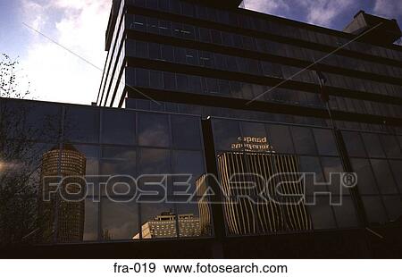 Office Blocks Reflected in Glass Lyon France Europe View Large Photo Image Stock Photo - Office Blocks Reflected in Glass Lyon France Europe. Fotosearch