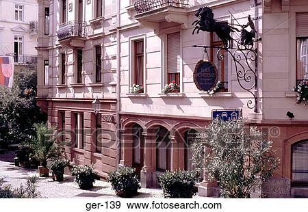 Old Buildings in Baden-Baden Germany View Large Photo Image Stock Photo - Old Buildings in Baden-Baden Germany. Fotosearch