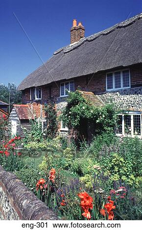 Old Thatched Terrace England View Large Photo Image Stock Image - Old Thatched Terrace England. Fotosearch