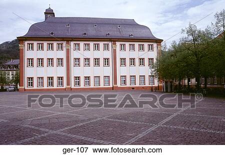 Old University Building Heidelburg Germany View Large Photo Image Stock Photo - Old University Building Heidelburg Germany. Fotosearch