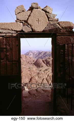 Open Door with Mountains Beyond Mount Sinai Egypt View Large Photo Image Stock Image - Open Door with Mountains Beyond Mount Sinai Egypt. Fotosearch