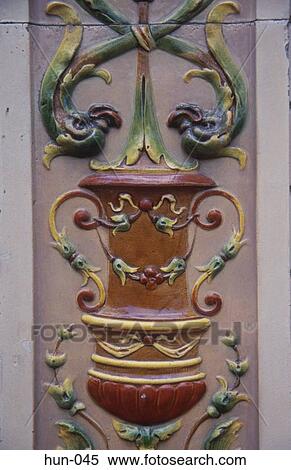 Painted Relief Sopron Hungary View Large Photo Image Stock Photography - Painted Relief Sopron Hungary. Fotosearch