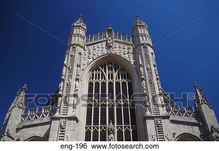 Perpendicular West Window Bath Abbey UK View Large Photo Image Stock Photograph - Perpendicular West Window Bath Abbey UK. Fotosearch