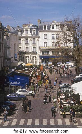Place Chateaubriand St Malo France View Large Photo Image Stock Photo - Place Chateaubriand St Malo France. Fotosearch