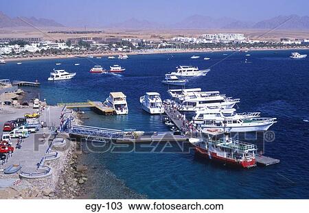 Pleasure Boats at Sharm-el-Sheik Resort Egypt View Large Photo Image Stock Image - Pleasure Boats at Sharm-el-Sheik Resort Egypt. Fotosearch