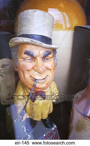 Stock Photography - Pottery Figure of Irish Farmer. Fotosearch
