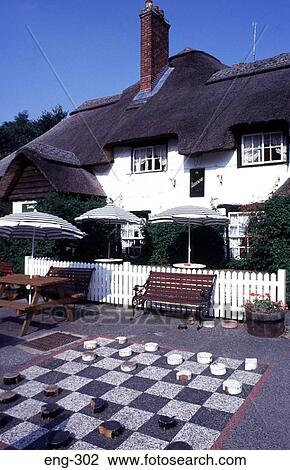 Pub Garden and Thatched Pub Lulworth Dorset View Large Photo Image Stock Image - Pub Garden and Thatched Pub Lulworth Dorset. Fotosearch