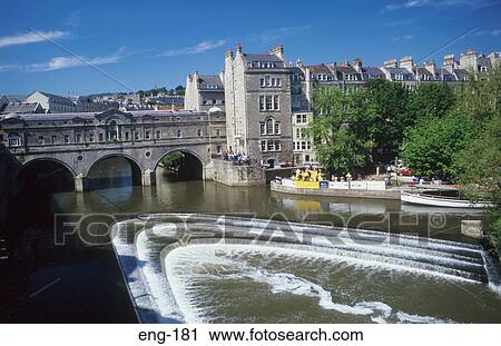 Pulteney Bridge and Weir Bath UK View Large Photo Image Stock Image - Pulteney Bridge and Weir Bath UK. Fotosearch