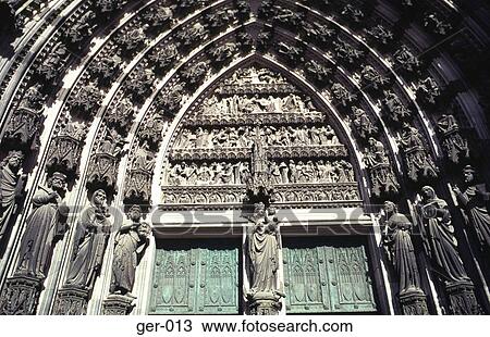 Relief above Entrance to Koln Cathedral Germany View Large Photo Image Stock Image - Relief above Entrance to Koln Cathedral Germany. Fotosearch