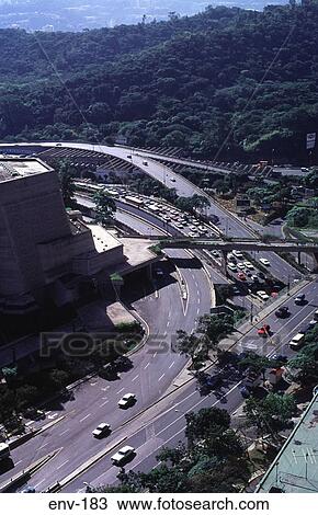 Road Junction Caracas Venezuela View Large Photo Image Stock Image - Road Junction Caracas Venezuela. Fotosearch