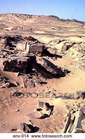 Rocks and Sand Sahara Desert Africa View Large Photo Image Picture - Rocks and Sand Sahara Desert Africa. Fotosearch