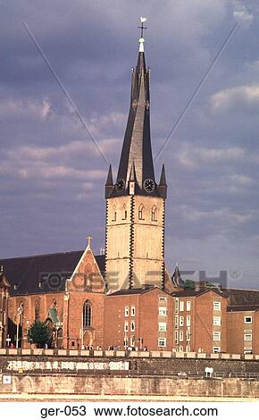 St Lambeitus Church Dusseldorf View Large Photo Image Stock Image - St Lambeitus Church Dusseldorf. Fotosearch