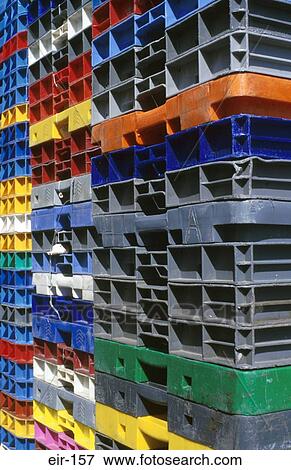 Stack of Fish Crates at Docks Ireland View Large Photo Image Stock Photo - Stack of Fish Crates at Docks Ireland. Fotosearch