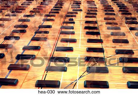 Step Aerobic Class with Motion Blur View Large Photo Image Stock Image - Step Aerobic Class with Motion Blur. Fotosearch