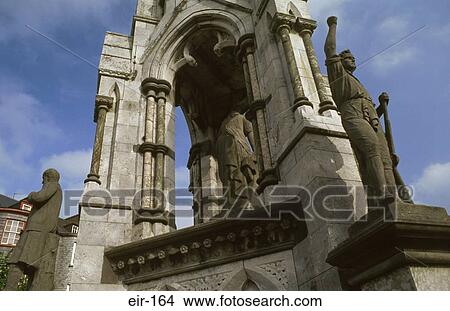 Picture - Stone Monument Cork Ireland. Fotosearch