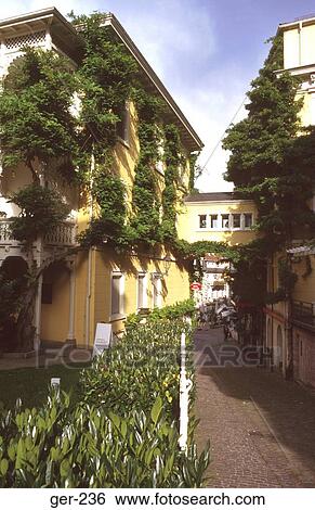 Street with Window Boxes Baden-Baden Germany View Large Photo Image Stock Photograph - Street with Window Boxes Baden-Baden Germany. Fotosearch