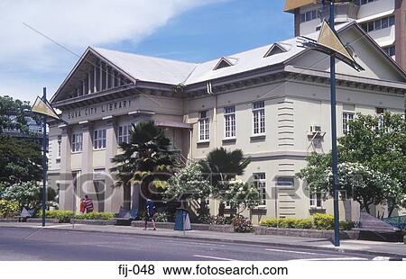 Suva City Library Fiji View Large Photo Image Stock Photo - Suva City Library Fiji. Fotosearch