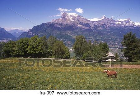 The Alps at Megere France View Large Photo Image Stock Photo - The Alps at Megere France. Fotosearch