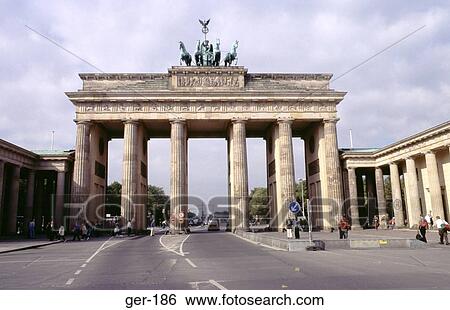 The Brandenburg Gate Berlin Germany View Large Photo Image Stock Photograph - The Brandenburg Gate Berlin Germany. Fotosearch
