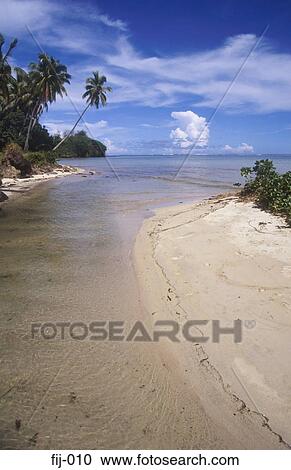 Stock Image - The Coral Coast Fiji. Fotosearch
