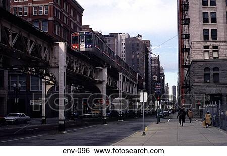 The Loope Train Chicago Illinois View Large Photo Image Stock Photograph - The Loope Train Chicago Illinois. Fotosearch