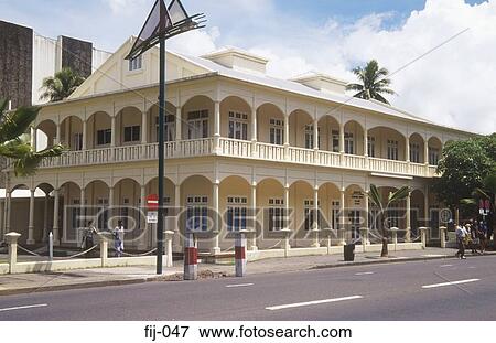 The Old Town Hall Suva Fiji View Large Photo Image Stock Photo - The Old Town Hall Suva Fiji. Fotosearch