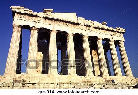 The Parthenon Acropolis Athens View Large Photo Image Picture - The Parthenon Acropolis Athens. Fotosearch