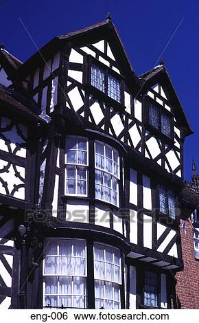 Timber Framed House Ludlow England UK View Large Photo Image Stock Photograph - Timber Framed House Ludlow England UK. Fotosearch
