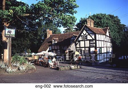 Timber Framed Public House Worcester England UK View Large Photo Image Stock Image - Timber Framed Public House Worcester England UK. Fotosearch