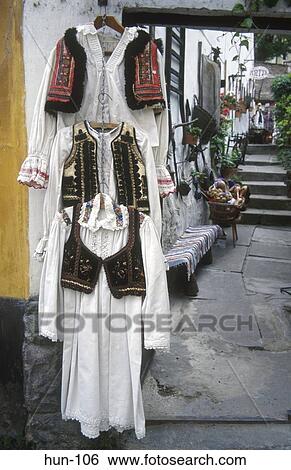 Traditional Dress on Display Szentendre Hungary View Large Photo Image Stock Photograph - Traditional Dress on Display Szentendre Hungary. Fotosearch