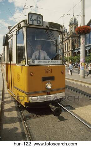 Tram Budapest Hungary View Large Photo Image Stock Image - Tram Budapest Hungary. Fotosearch
