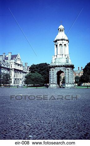 Stock Photo - Trinity College Dublin. Fotosearch