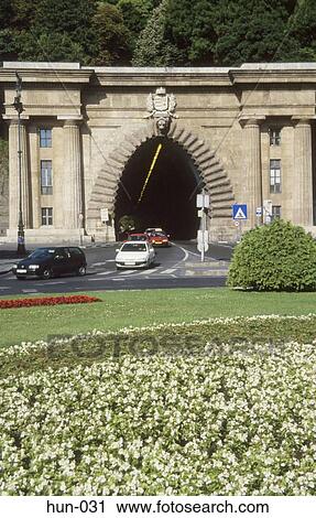 Tunnel at the Szechenyi Chain Bridge Budapest Hungary View Large Photo Image Stock Image - Tunnel at the Szechenyi Chain Bridge Budapest Hungary. Fotosearch