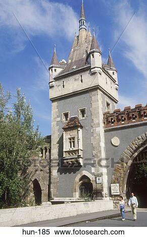 Vajdahunyad Castle Budapest Hungary View Large Photo Image Stock Photography - Vajdahunyad Castle Budapest Hungary. Fotosearch