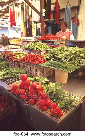 Vegetables on Market Stall View Large Photo Image Picture - Vegetables on Market Stall. Fotosearch