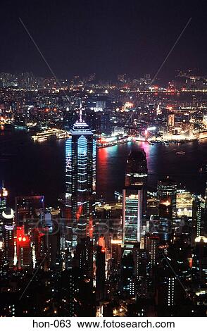 Victoria and Kowloon Cityscape At Night Hong Kong View Large Photo Image Stock Image - Victoria and Kowloon Cityscape At Night Hong Kong. Fotosearch