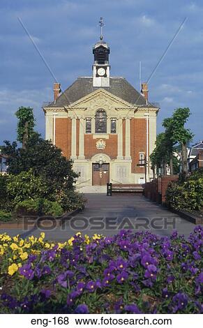 Victorian Town Hall and Garden Henley UK View Large Photo Image Stock Photo - Victorian Town Hall and Garden Henley UK. Fotosearch
