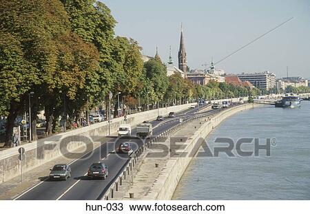 View along the River Danube Budapest Hungary View Large Photo Image Stock Image - View along the River Danube Budapest Hungary. Fotosearch
