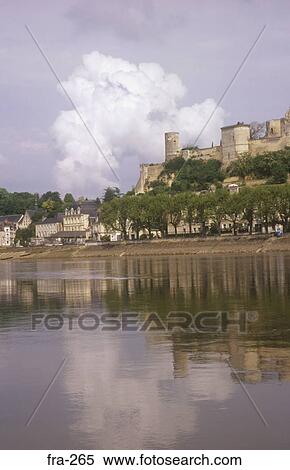 Stock Photography - View of Chinon France. Fotosearch