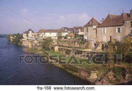 View of Le Bugue France View Large Photo Image Stock Photo - View of Le Bugue France. Fotosearch