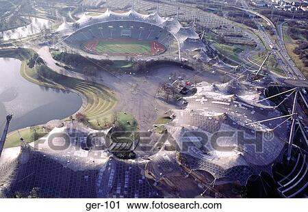 View of Olympic Buildings Munich Germany View Large Photo Image Stock Image - View of Olympic Buildings Munich Germany. Fotosearch