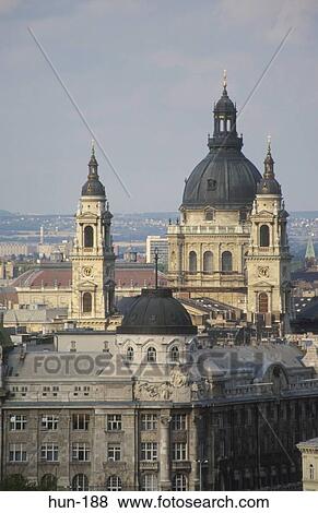 View of the Basilica Budapest Hungary View Large Photo Image Stock Photo - View of the Basilica Budapest Hungary. Fotosearch