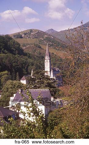 View of the Basilica of Lourdes France View Large Photo Image Stock Photography - View of the Basilica of Lourdes France. Fotosearch