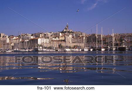 View of the Vieux Port (Old Port) Marseille France View Large Photo Image Stock Image - View of the Vieux Port (Old Port) Marseille France. Fotosearch
