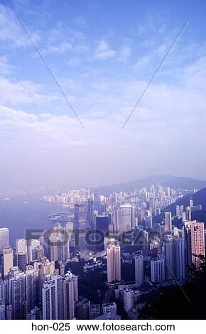 View over Cityscape from Victoria Peak Hong Kong View Large Photo Image Stock Photography - View over Cityscape from Victoria Peak Hong Kong. Fotosearch