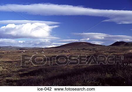 Volcanic Landscape Keiro Iceland View Large Photo Image Stock Image - Volcanic Landscape Keiro Iceland. Fotosearch