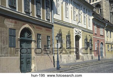 Wallscape Old Town Budapest Hungary View Large Photo Image Stock Photography - Wallscape Old Town Budapest Hungary. Fotosearch